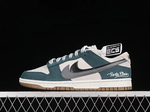 All categories Nk SB Dunk series Nk SB Dunk Low low-top sneakers Nk SB Dunk Low "85" gray green double hook SB low-top sports and leisure sneakers DO9457-110